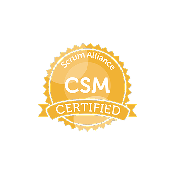 Certified Scrum Master Badge Certified Scrum Master Badge